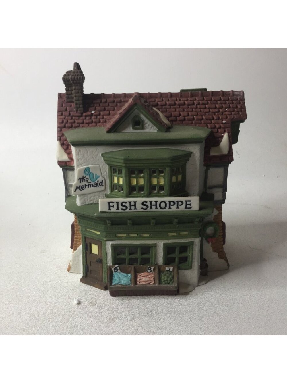 Dept.56~Dickens' Village Series~"The Mermaid Fish Shoppe"~#5926-9 Original Box